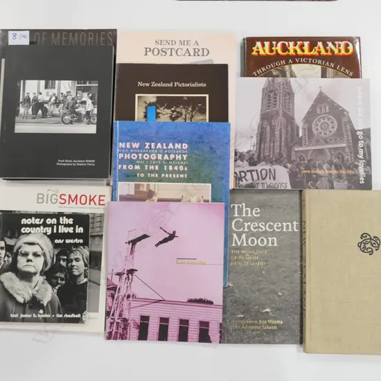 FOURTEEN NZ PHOTOGRAPHY BOOKS: INCL. WESTRA
